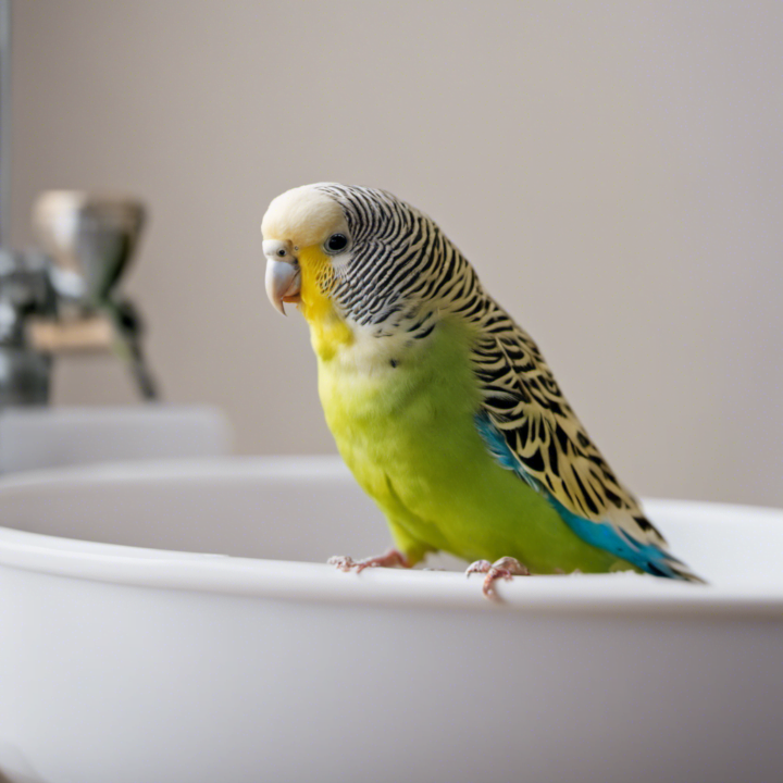 Best bird cages for budgies: the perfect home for your feathered friend 3 budgie in bath